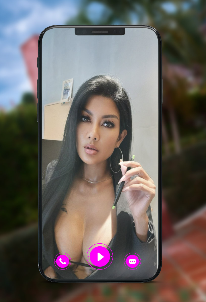 Video Calling Phone Mockup copy